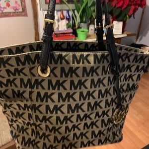 MK bag and matching wallet